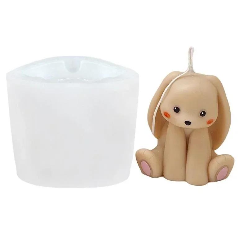 DIY Candle Mold Home Decoration Sitting Lucky Rabbit Silicone Mold 3D Bunny Scented Candle Mould For Wax Aromatherapy Making
DIY Candle Mold Home Decoration Sitting Lucky Rabbit Silicone Mold 3D Bunny Scented Candle Mould For Wax Aromatherapy Making