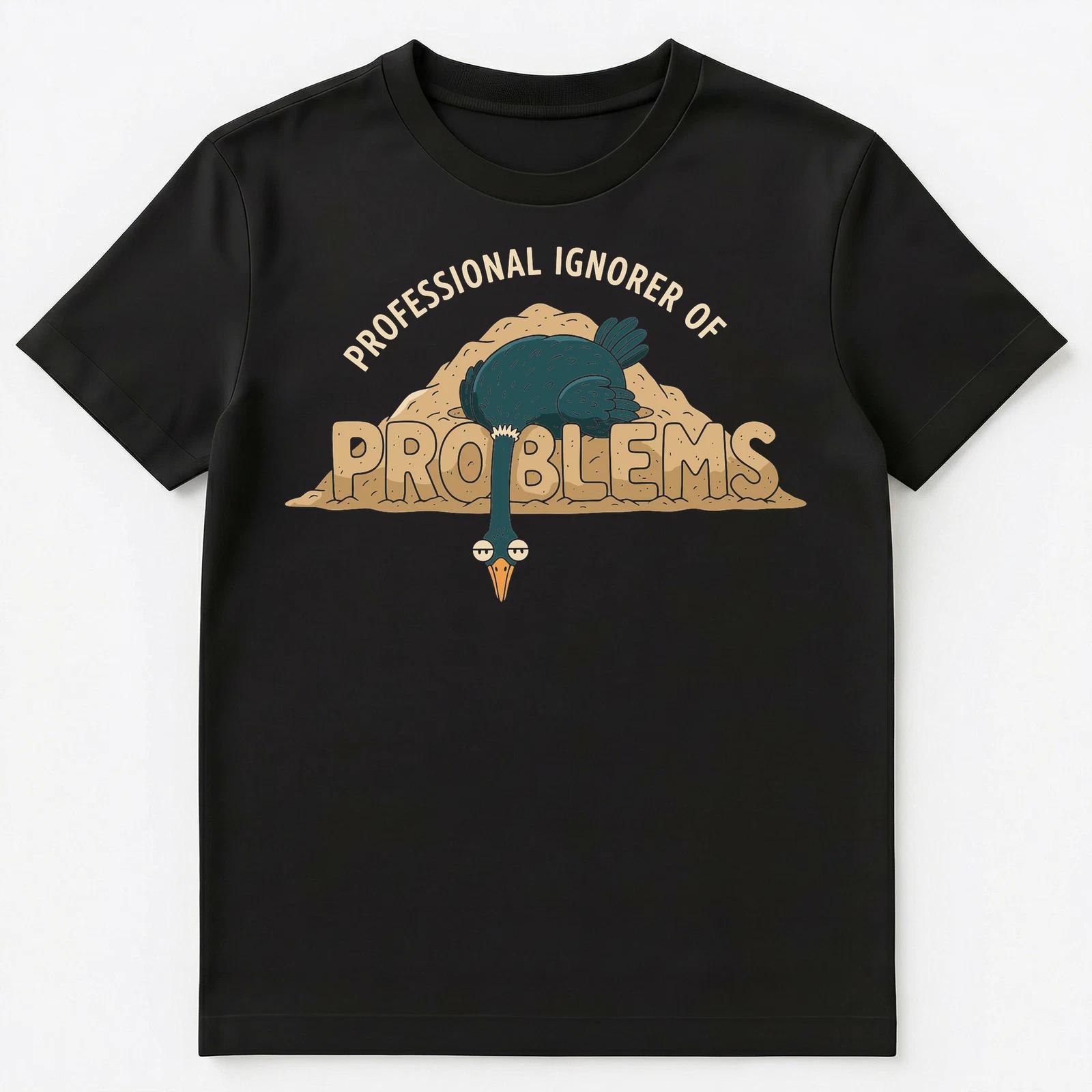 Ostrich Enthusiast Ignores Problems Funny Avian Unisex T-Shirt M
Ostrich Enthusiast Ignores Problems Funny Avian Unisex T-Shirt M
