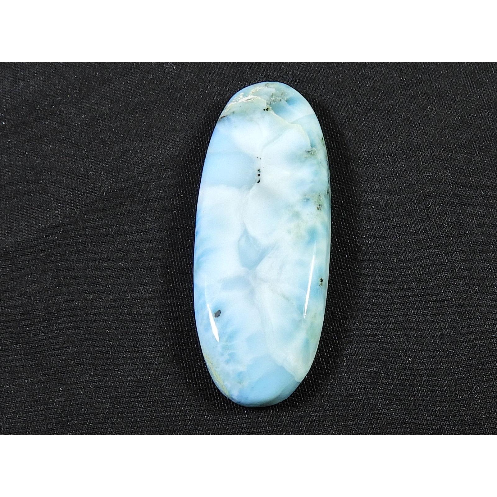 Natural Larimar Healing Crytsal Oval Cabochon Designer Loose Gemstone15X39MM SK-1393
Natural Larimar Healing Crytsal Oval Cabochon Designer Loose Gemstone15X39MM SK-1393