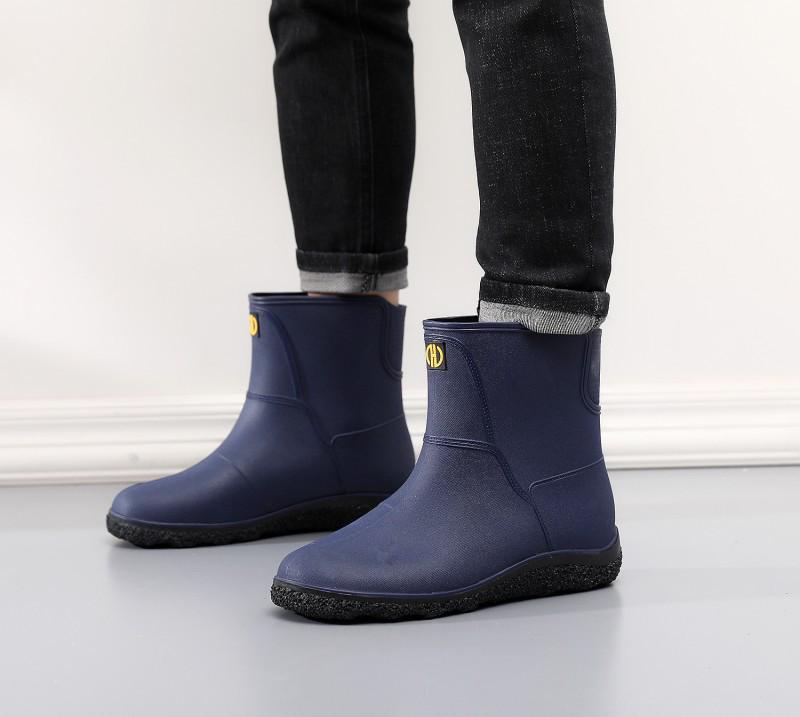 Чоловічі водонепроникні низькі нековзкі гумові чоботи - Модне гумове взуття для кухні або використання на вулиці, доступне у великих розмірах. 39
Чоловічі водонепроникні низькі нековзкі гумові чоботи - Модне гумове взуття для кухні або використання на вулиці, доступне у великих розмірах. 39