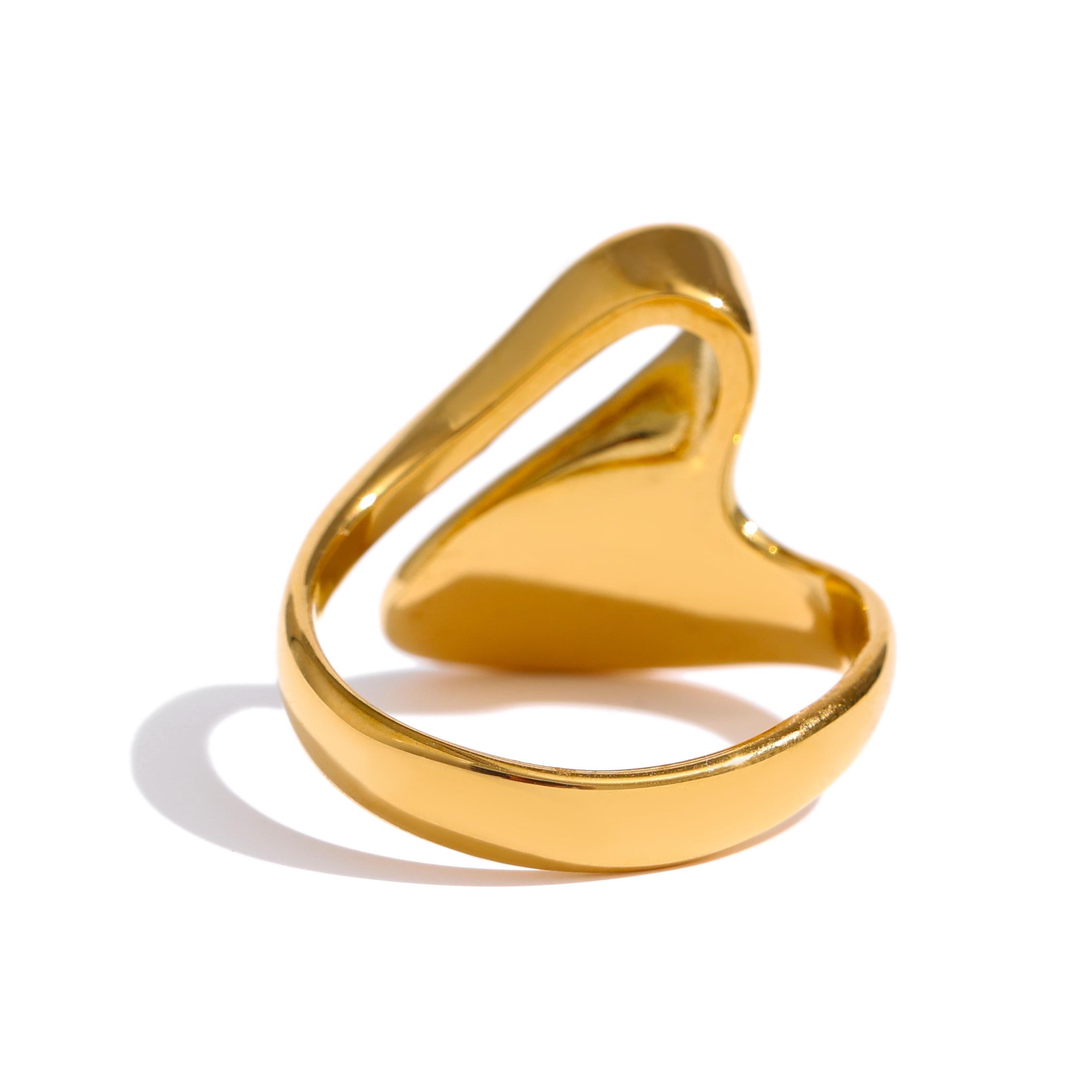 Yhpup 316L Stainless Steel Irregular Ring Statement Metal Golden Finger Geometric Ring Minimalist Jewelry Bijoux Femme New 8
Yhpup 316L Stainless Steel Irregular Ring Statement Metal Golden Finger Geometric Ring Minimalist Jewelry Bijoux Femme New 8