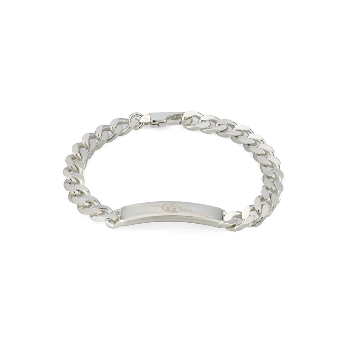 Gucci GG Supreme Horsebit Chain Twill Interlocking Double G Engraved Clasp Shiny 925 Silver Bracelet Unisex bracelet 774054-J8400-8106 Dust Bag+Box (Random Color),18
Gucci GG Supreme Horsebit Chain Twill Interlocking Double G Engraved Clasp Shiny 925 Silver Bracelet Unisex bracelet 774054-J8400-8106 Dust Bag+Box (Random Color),18
