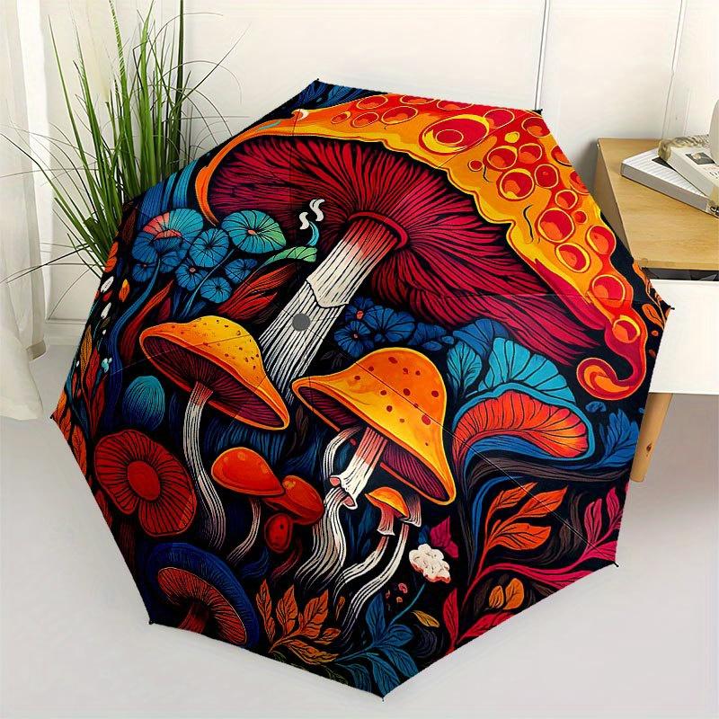Colorful Mushroom Garden Wall Decal Umbrella, Cute Umbrella with Cute Design, Portable 3-Fold Compact Umbrella for Men & Women, Valentine s Day Mother
Colorful Mushroom Garden Wall Decal Umbrella, Cute Umbrella with Cute Design, Portable 3-Fold Compact Umbrella for Men & Women, Valentine s Day Mother