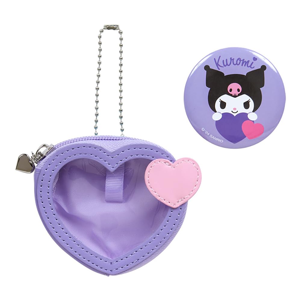 Sanrio Mini Pouch with Badge Character Grand Prize 3rd Edition Colorful Heart Series Kuromi Kuromi Character 432911 (SANRIO) Kuromi-chan
Sanrio Mini Pouch with Badge Character Grand Prize 3rd Edition Colorful Heart Series Kuromi Kuromi Character 432911 (SANRIO) Kuromi-chan