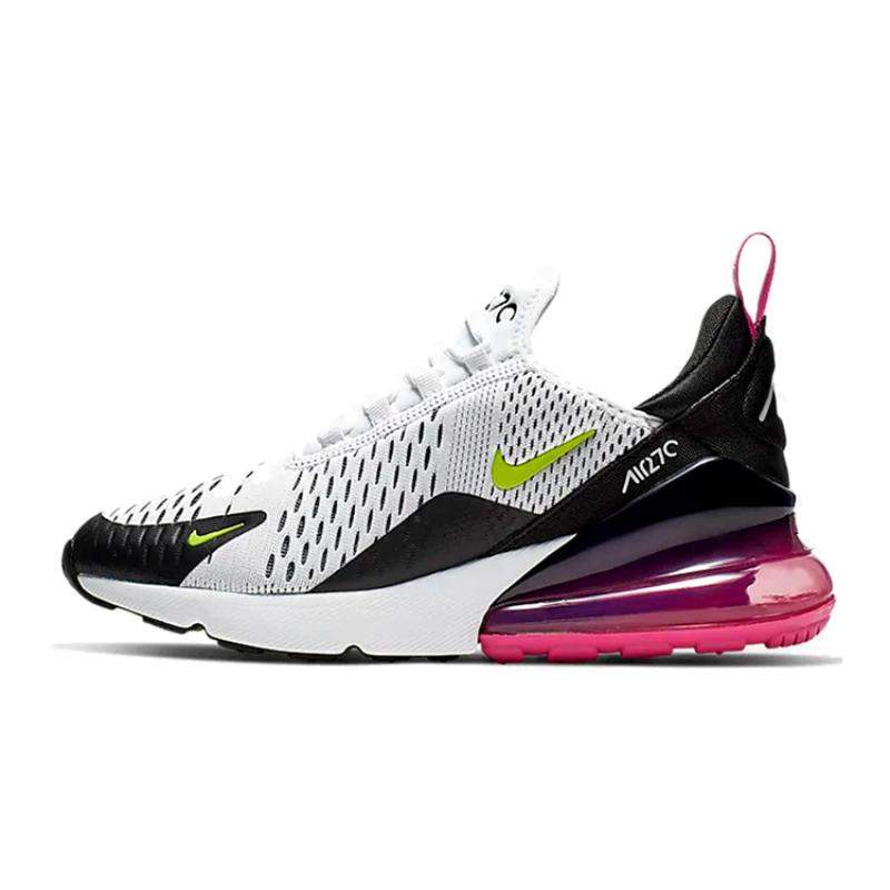 Nike Air Max 270 White Black Laser Fuchsia Volt GS Sneakers 943345-102 36
Nike Air Max 270 White Black Laser Fuchsia Volt GS Sneakers 943345-102 36