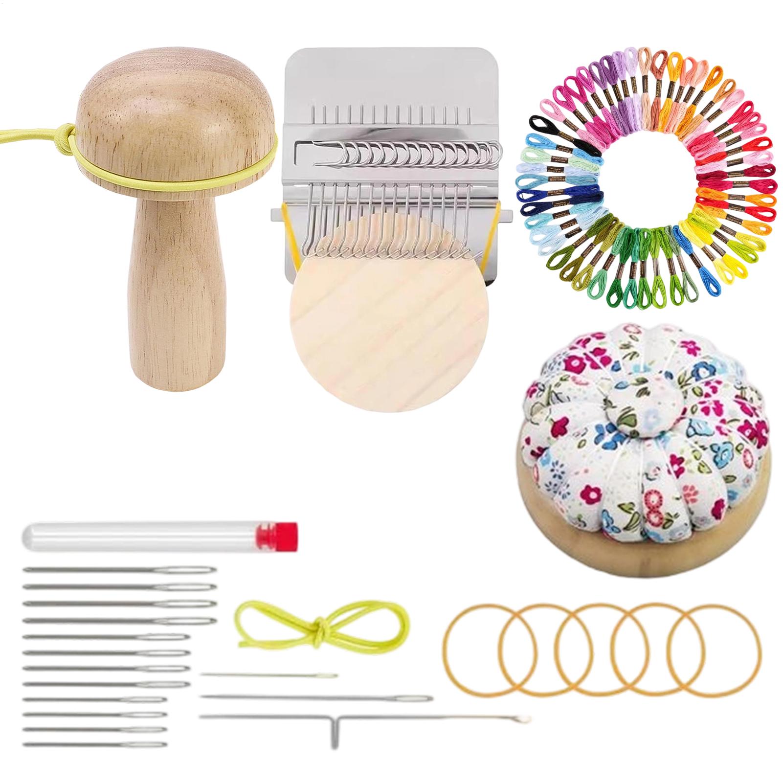 Mini mushroom-shape Knit Patch Mending Kit Weaving Tool with 14 Hooks 14 Needles 50 Colors of Thread Patch Mending Weave Kit China Mainland
Mini mushroom-shape Knit Patch Mending Kit Weaving Tool with 14 Hooks 14 Needles 50 Colors of Thread Patch Mending Weave Kit China Mainland
