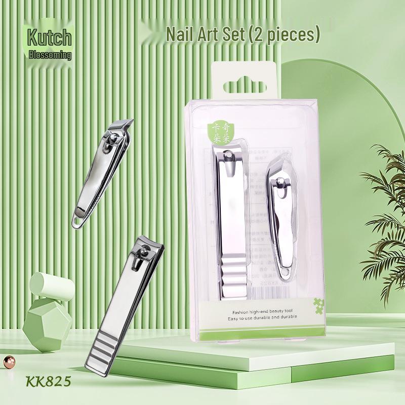Kaqiduo Duo Duo 2-Piece Stainless Steel Nail Clipper Set - Flat & Oblique Mouth - Sharp, Wear-Resistant KK825
Kaqiduo Duo Duo 2-Piece Stainless Steel Nail Clipper Set - Flat & Oblique Mouth - Sharp, Wear-Resistant KK825