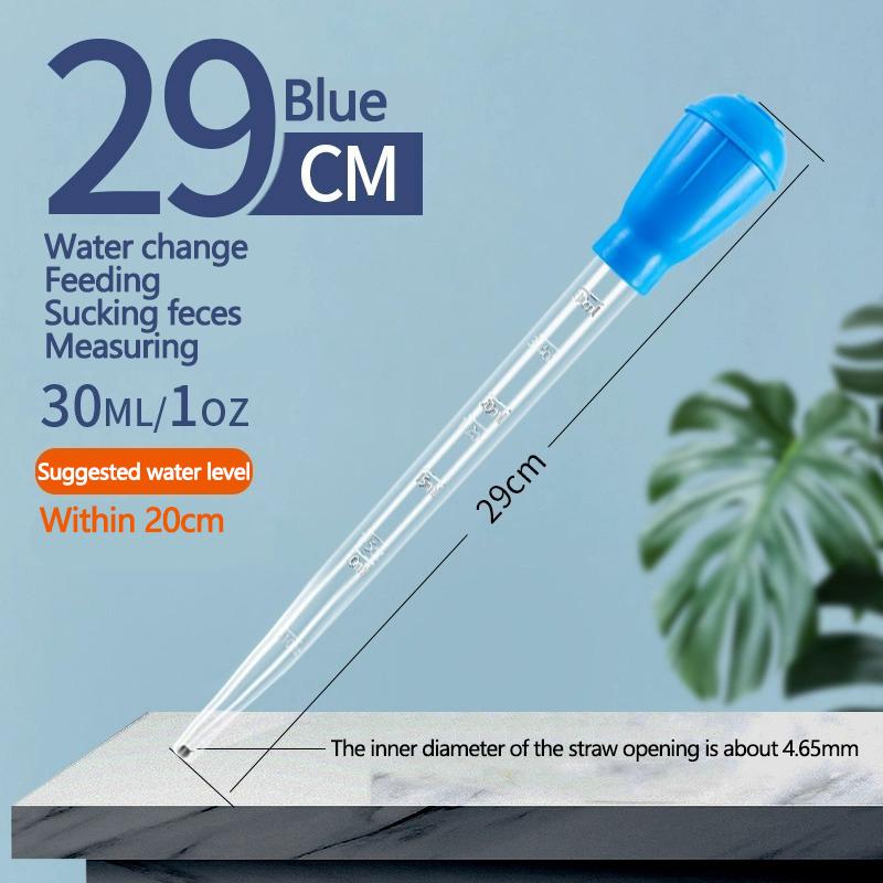 Lengthen Pipettes Cleaner Simple Cleaning Tool for Aquarium Water Changer Aquarium siphon fish tank vacuum cleaner 29cm 45cm
Lengthen Pipettes Cleaner Simple Cleaning Tool for Aquarium Water Changer Aquarium siphon fish tank vacuum cleaner 29cm 45cm