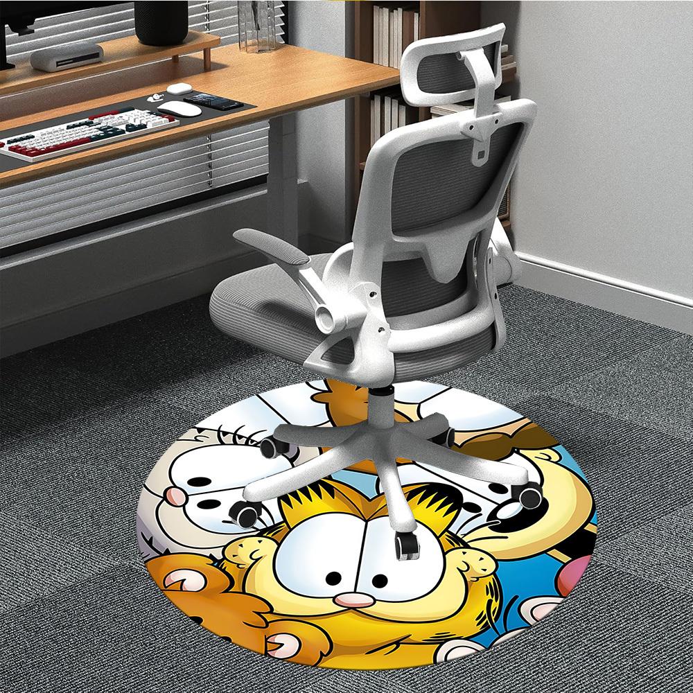 1PC Garfield Pets Office Round Area Rug, Indoor Mat Suitable For Office, Under Office Chairs Bedroom Living Room Home Decor DT1212085 80cm by 80cm
1PC Garfield Pets Office Round Area Rug, Indoor Mat Suitable For Office, Under Office Chairs Bedroom Living Room Home Decor DT1212085 80cm by 80cm