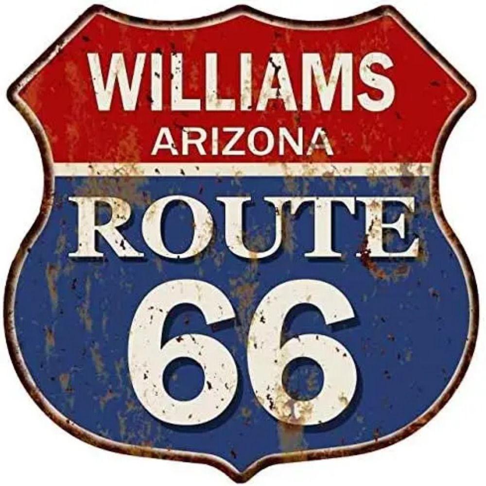 Вінтажна металева квадратна табличка Route 66 Декор для гаража, дому, бару 20x20 см
Вінтажна металева квадратна табличка Route 66 Декор для гаража, дому, бару 20x20 см