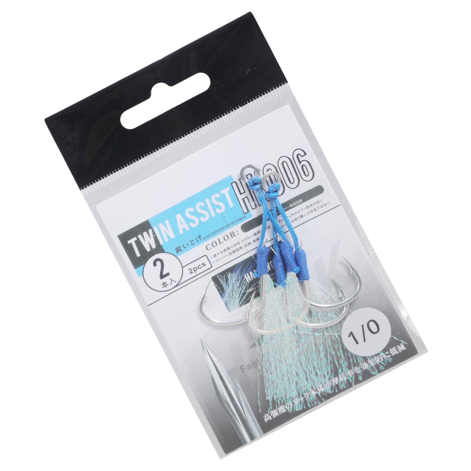 Slow Fall Jigs Fishing Hook Double Fishing Assist Hooks Saltwater Jig Assist Hook Dancing Stinger Jigging Lure Pack of 2 A синій
Slow Fall Jigs Fishing Hook Double Fishing Assist Hooks Saltwater Jig Assist Hook Dancing Stinger Jigging Lure Pack of 2 A синій