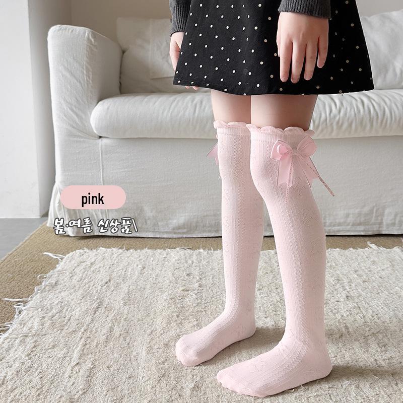 New Girls Princess Bow Over-the-Knee High Socks - Spring & Autumn Thin Style Sock length about 42CM розовый
New Girls Princess Bow Over-the-Knee High Socks - Spring & Autumn Thin Style Sock length about 42CM розовый