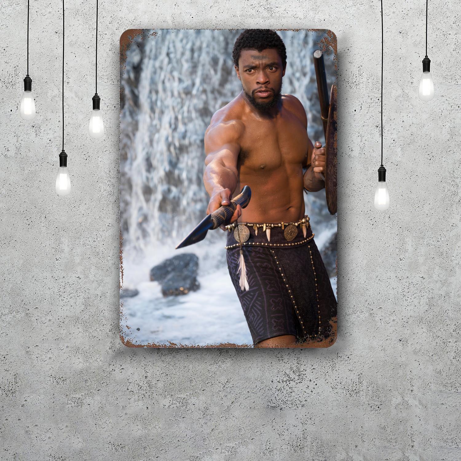 chadwick boseman Metal Signs wall decor Vintage Tin Signs Captain Metal Poster Decor for Bar Pub Club Wall Decoration 20x30cm(7.8x11.8inch)
chadwick boseman Metal Signs wall decor Vintage Tin Signs Captain Metal Poster Decor for Bar Pub Club Wall Decoration 20x30cm(7.8x11.8inch)