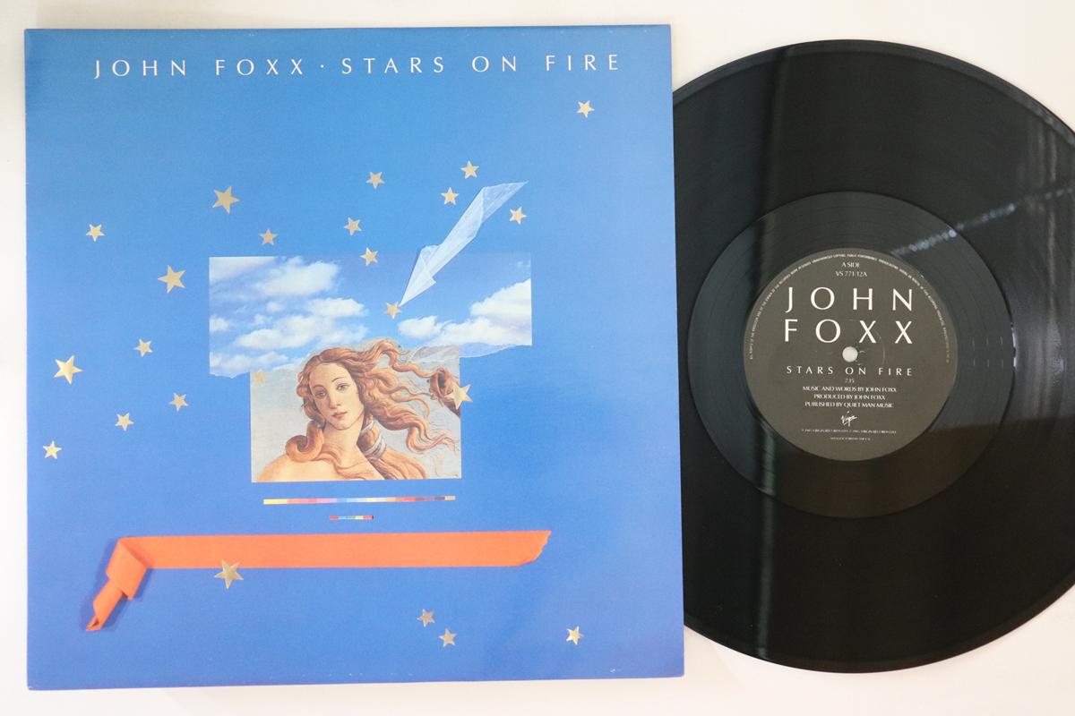 12inch Record JOHN FOXX - Stars On Fire / City Of Light VS77112 VIRGIN 1985 UK Rock Used
12inch Record JOHN FOXX - Stars On Fire / City Of Light VS77112 VIRGIN 1985 UK Rock Used