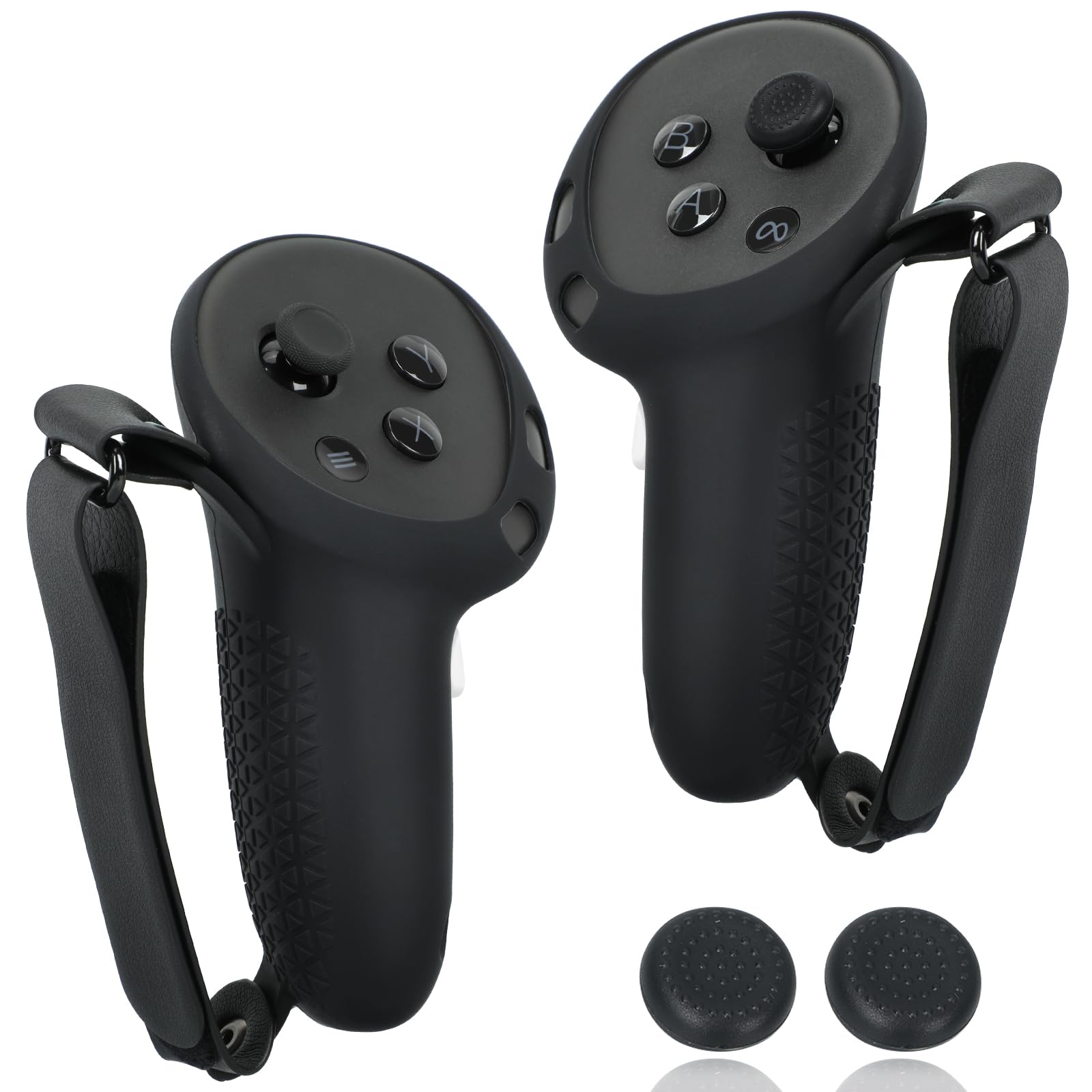 Growalleter Meta Quest3S controller Q3S compatible accessories Professional controller grip Reinforced Compatible with Professional gamer controller 
Growalleter Meta Quest3S controller Q3S compatible accessories Professional controller grip Reinforced Compatible with Professional gamer controller