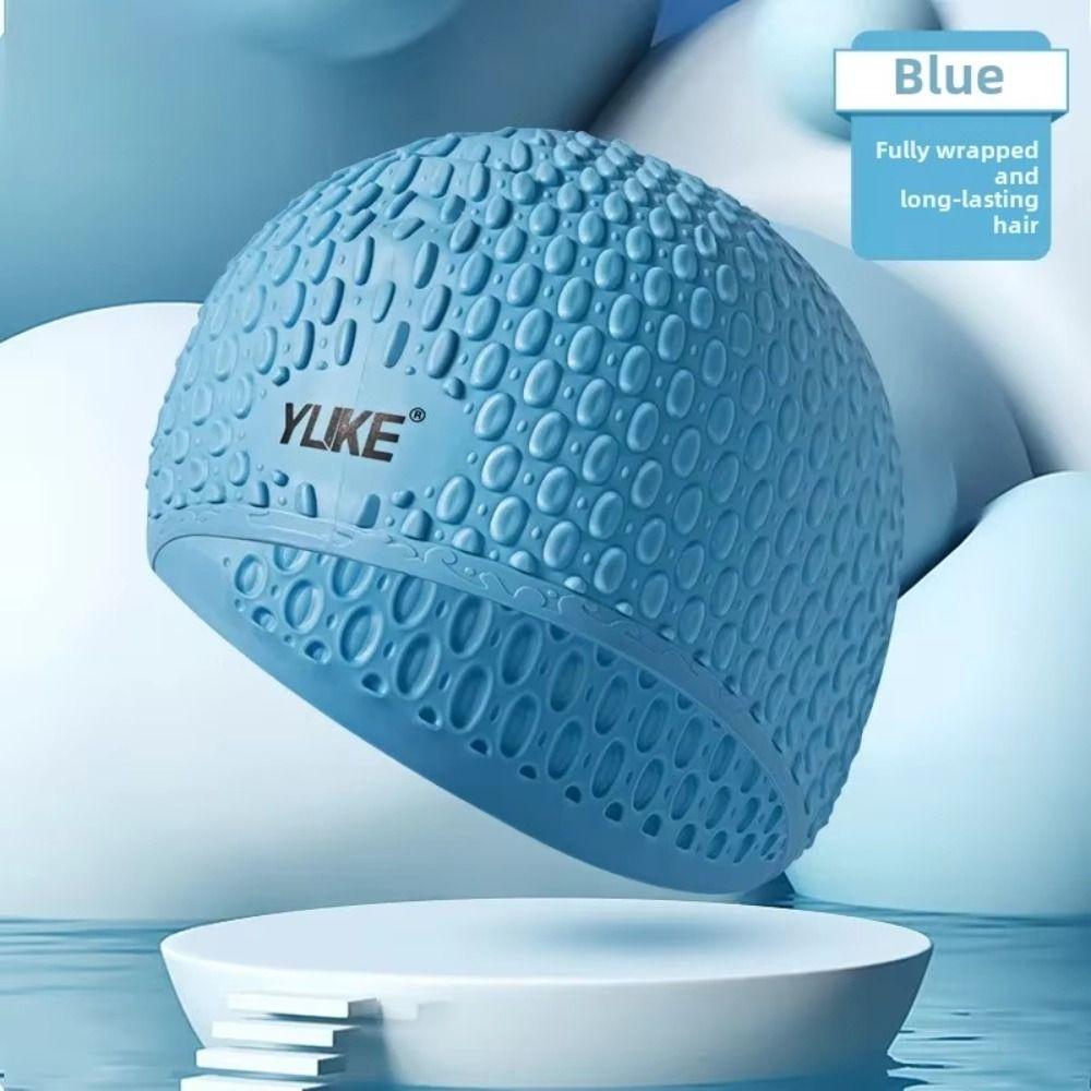 Solid Color Children s Swim Cap Quick-Drying Swimming Hat Silicone Swimming Cap Long Hair рожевий
Solid Color Children s Swim Cap Quick-Drying Swimming Hat Silicone Swimming Cap Long Hair рожевий