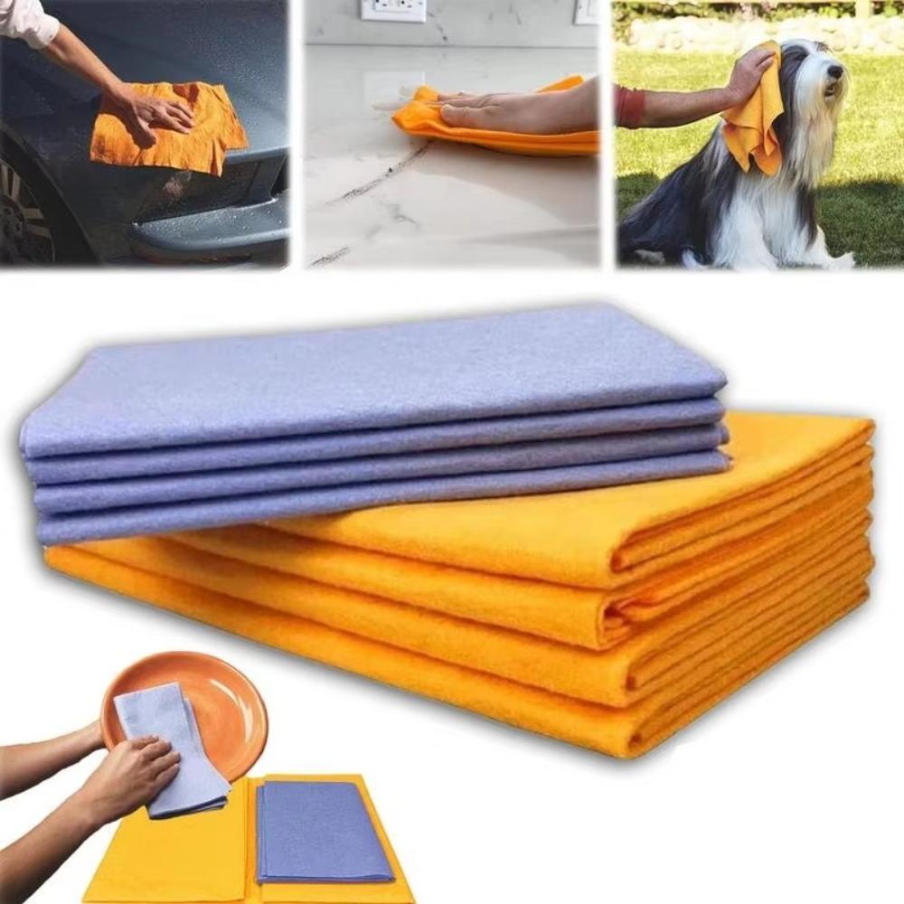 8Pcs Multi-Purpose Miracle Cleaning Shammy Ultra-Absorbent Super Absorbent Towel Kitchen
8Pcs Multi-Purpose Miracle Cleaning Shammy Ultra-Absorbent Super Absorbent Towel Kitchen