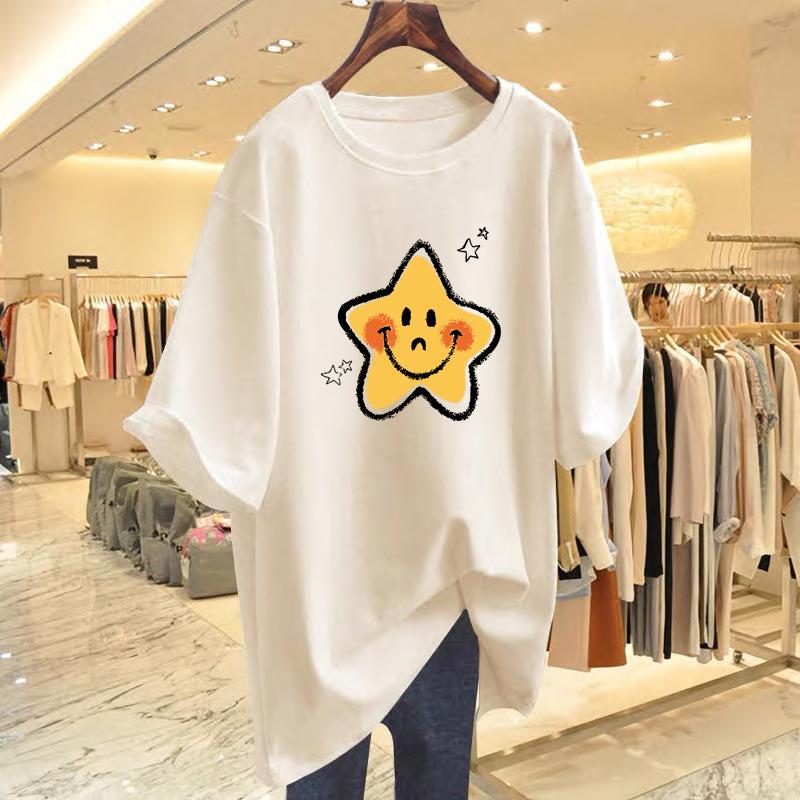 Guangzhou thirteen lines of high-quality women s clothing Hong Kong-style retro chic short-sleeved t-shirt women s summer casual versatile top tide S
Guangzhou thirteen lines of high-quality women s clothing Hong Kong-style retro chic short-sleeved t-shirt women s summer casual versatile top tide S