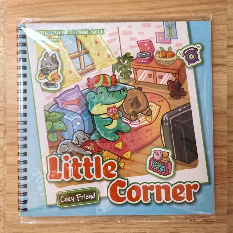 1PC Cartoon Coloring Book, Super Healing and Stress-Relieving Coloring Book, Children s Art Enlightenment and Educational Doodle Drawing Book 21*21cm
1PC Cartoon Coloring Book, Super Healing and Stress-Relieving Coloring Book, Children s Art Enlightenment and Educational Doodle Drawing Book 21*21cm