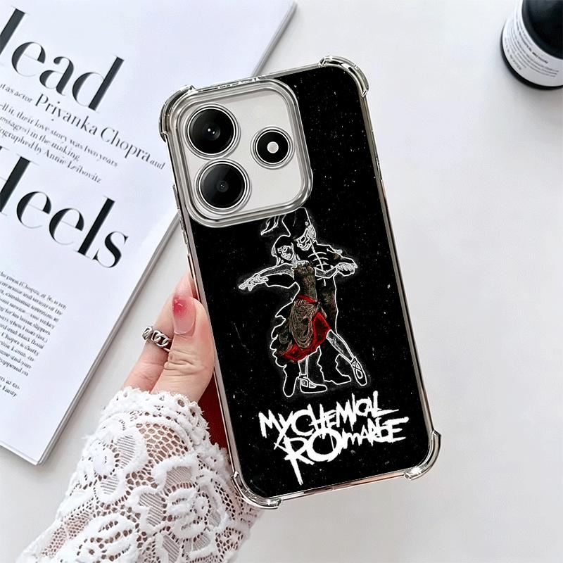 My Chemical Romance MCR Soft Phone Case For Xiaomi Redmi Note 14 15 Pro Plus 13 12 11S 11T 5G 10 9S 9 Plating Anti-Fall Fundas Redmi Note 13 Pro 5G
My Chemical Romance MCR Soft Phone Case For Xiaomi Redmi Note 14 15 Pro Plus 13 12 11S 11T 5G 10 9S 9 Plating Anti-Fall Fundas Redmi Note 13 Pro 5G