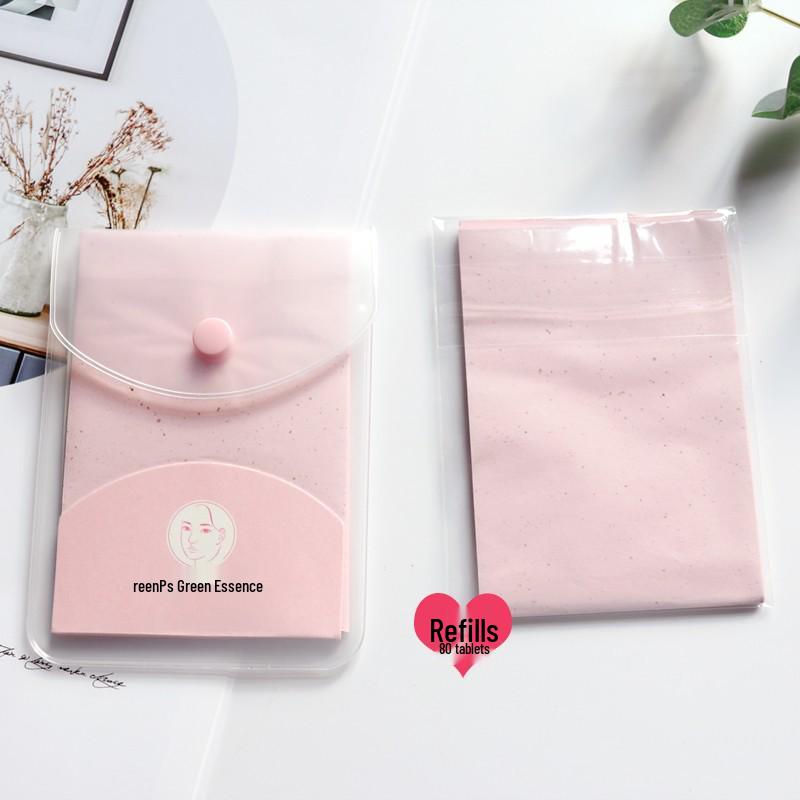 Green Tea & Charcoal Oil Blotting Paper - 160 Sheets for Men & Women, Portable for Makeup Touch-up
Green Tea & Charcoal Oil Blotting Paper - 160 Sheets for Men & Women, Portable for Makeup Touch-up
