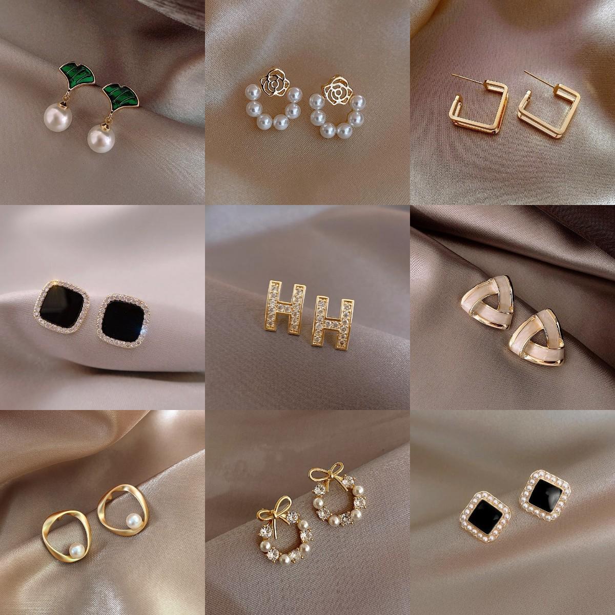 Silver needle temperament senior sense earrings female retro design pearl earrings
Silver needle temperament senior sense earrings female retro design pearl earrings