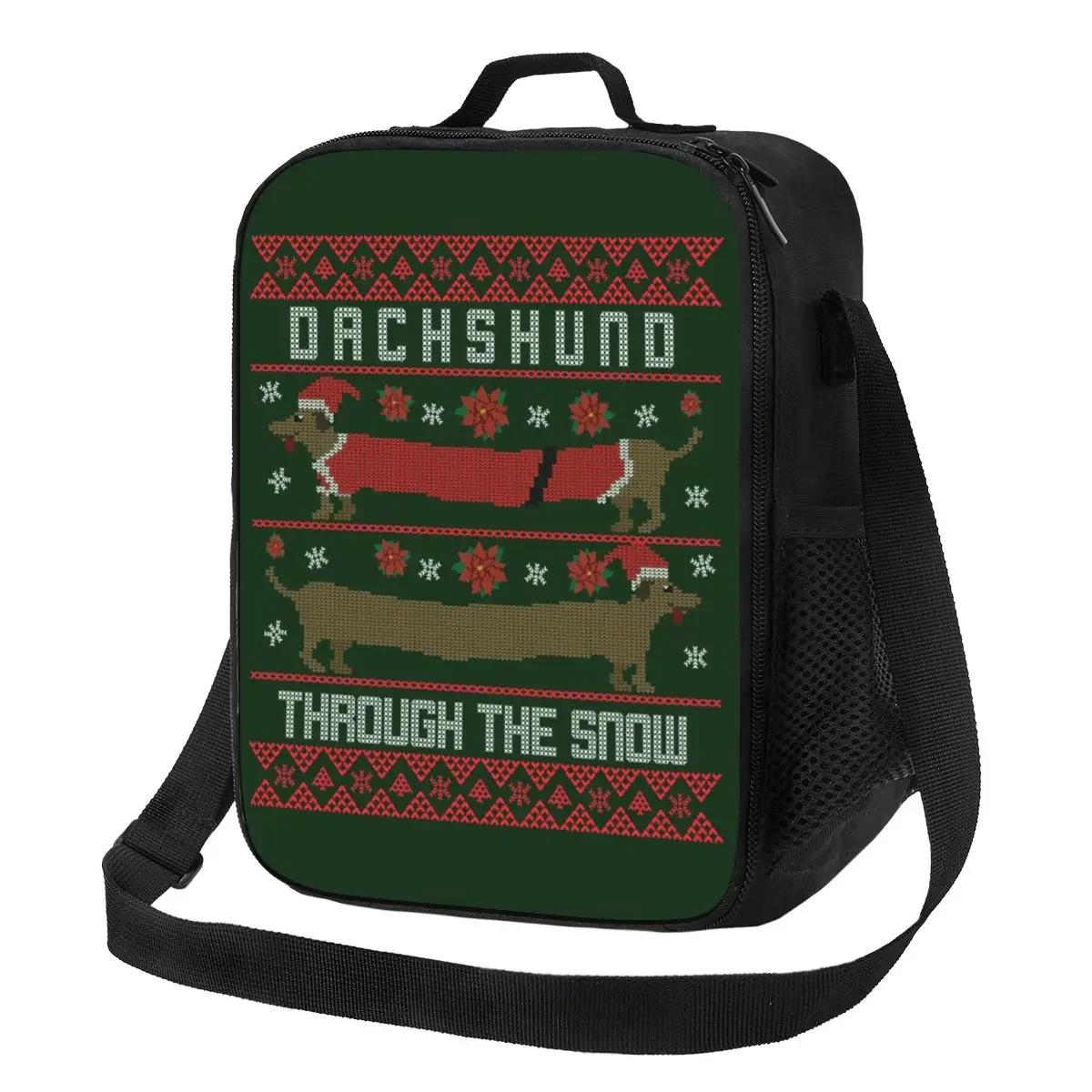 Custom Christmas Dachshund Through The Snow Lunch Bag Women Warm Cooler Insulated Lunch Box for Kids School 26.5x20x11.5CM фіолетовий
Custom Christmas Dachshund Through The Snow Lunch Bag Women Warm Cooler Insulated Lunch Box for Kids School 26.5x20x11.5CM фіолетовий
