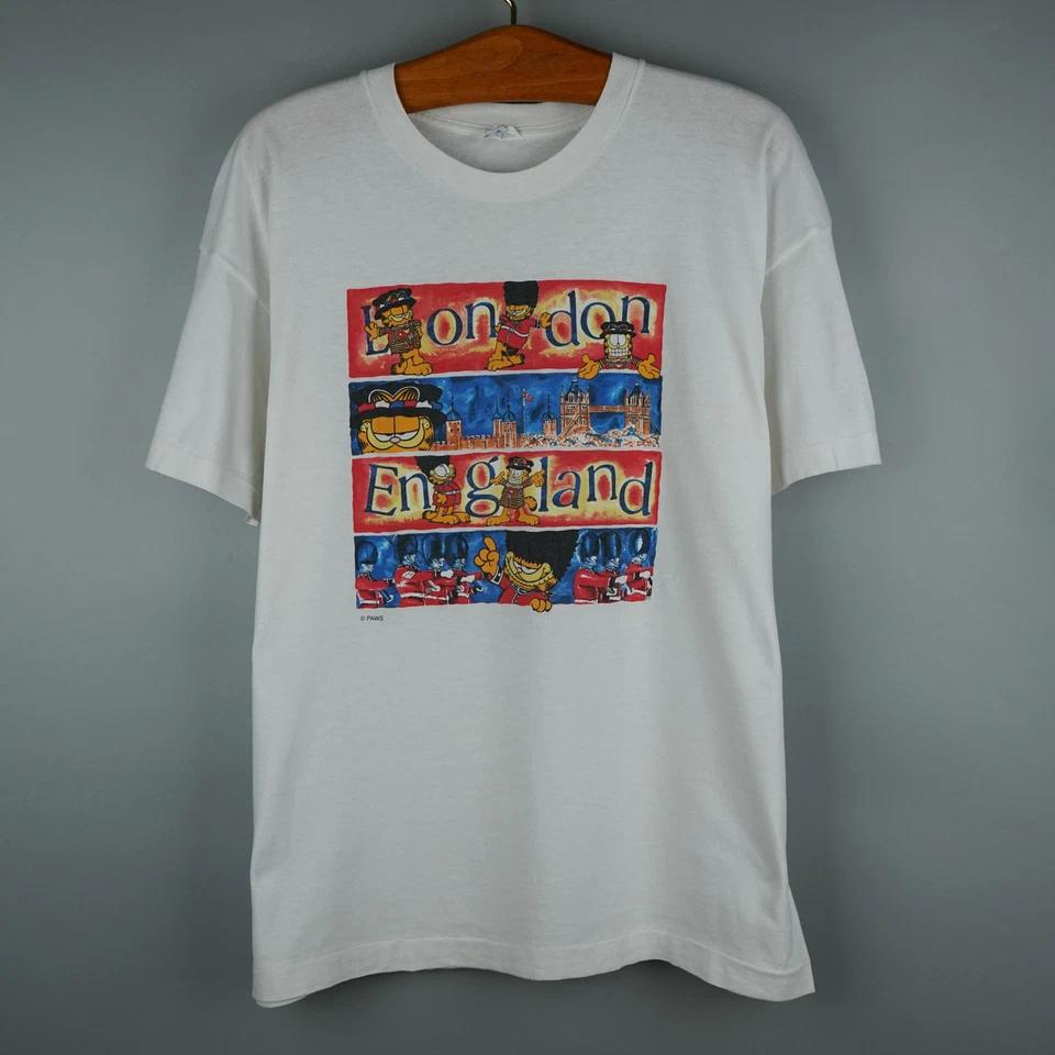 Vintage 90s Garfield Single Stitch t-shirt 2XL
Vintage 90s Garfield Single Stitch t-shirt 2XL