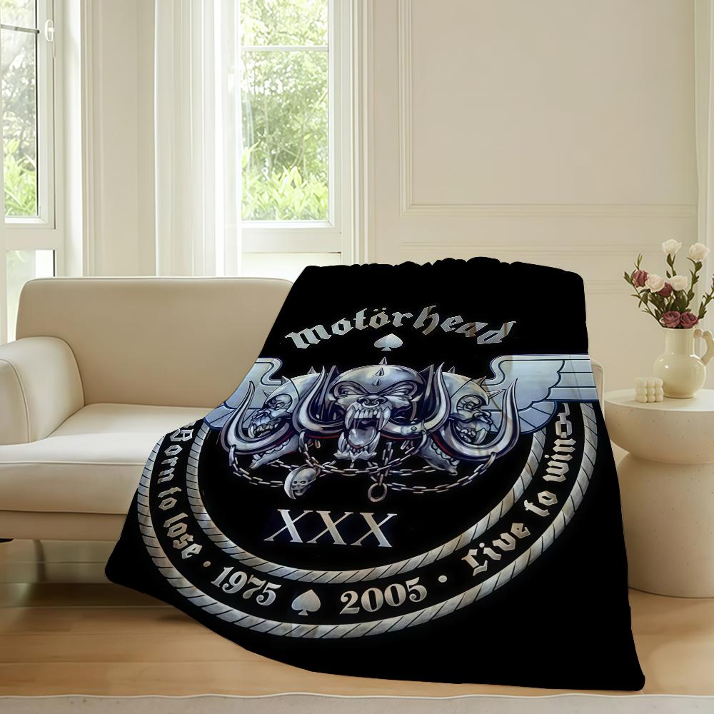 Rock band M MotorheadS Blanket For Sofa Office Bed Plane Travel Sleep Read Relax Camping Soft And Warm 75x90cm
Rock band M MotorheadS Blanket For Sofa Office Bed Plane Travel Sleep Read Relax Camping Soft And Warm 75x90cm
