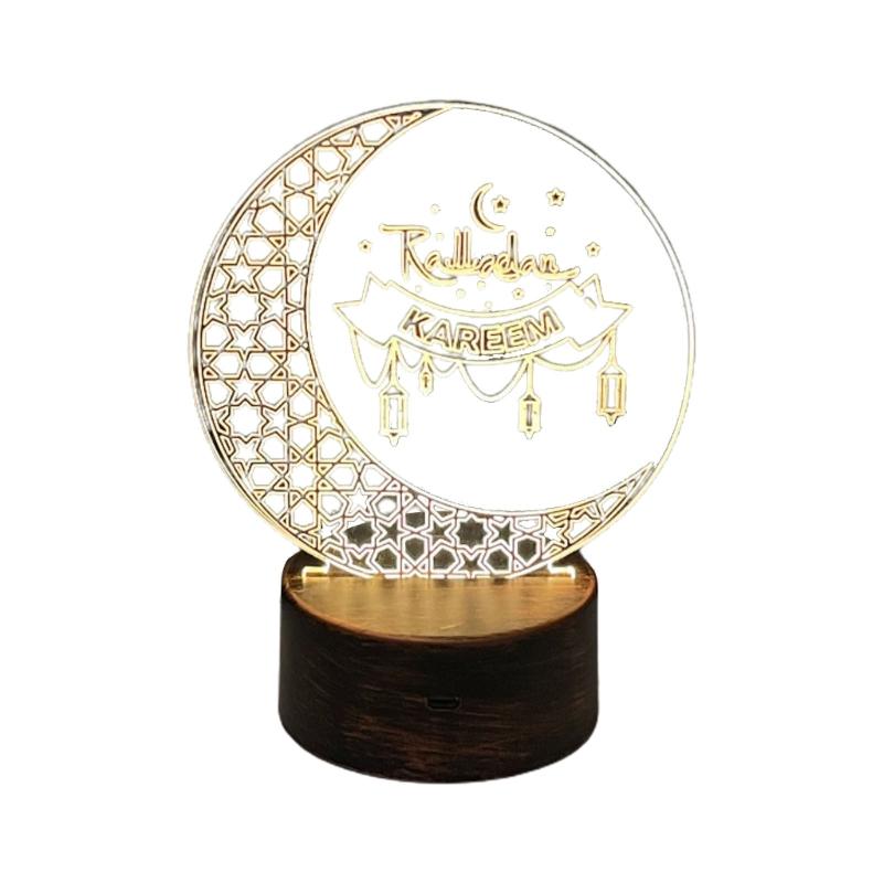Eid Led Light Desktop Декоративный лунный звездный ландшафтный светильник Украшение для фестиваля Внутренний декор ресторана Столовая
Eid Led Light Desktop Декоративный лунный звездный ландшафтный светильник Украшение для фестиваля Внутренний декор ресторана Столовая