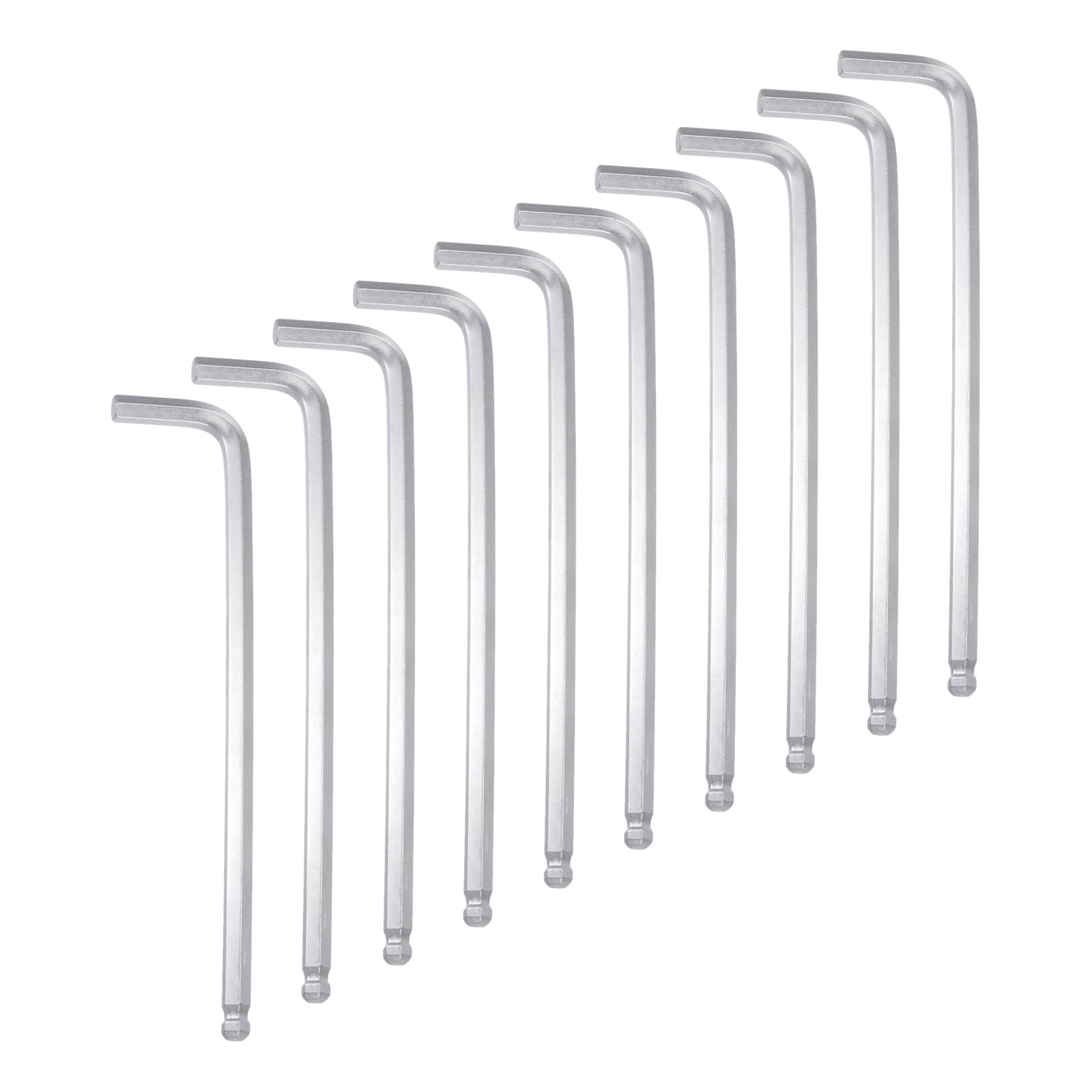 uxcell Ball End Hex Long Arm Hex SAE Chrome Vanadium Repair Tool for Home Repair 10-Pack 5/16-Inch Wrench, L-Shaped Wrench, Steel,
uxcell Ball End Hex Long Arm Hex SAE Chrome Vanadium Repair Tool for Home Repair 10-Pack 5/16-Inch Wrench, L-Shaped Wrench, Steel,