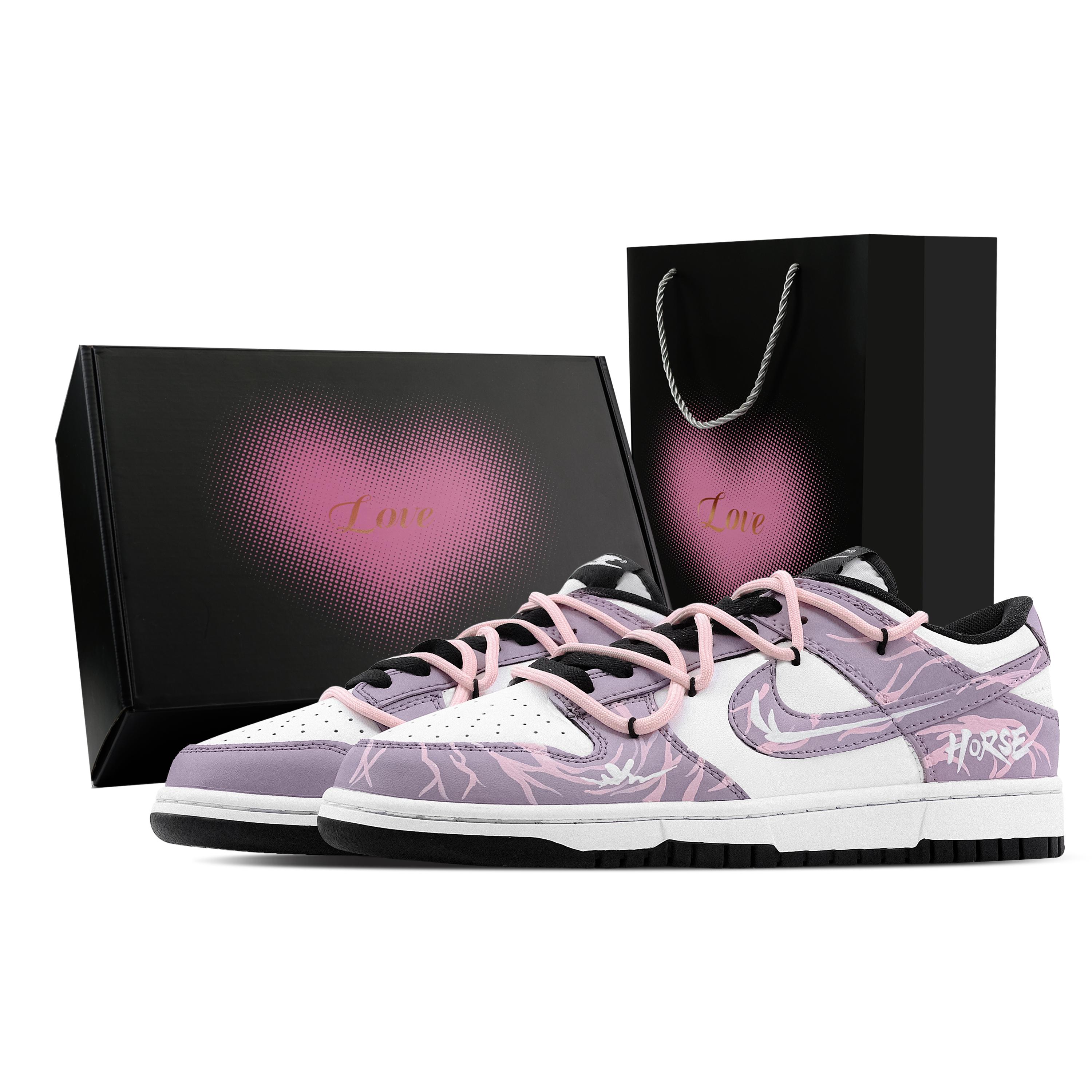 Nike Dunk Floral Purple Vein Heart Box Abrasion Resistant Low top Skateboard Shoes Unisex Purple HF5441-100(Team773-1-) 42.5
Nike Dunk Floral Purple Vein Heart Box Abrasion Resistant Low top Skateboard Shoes Unisex Purple HF5441-100(Team773-1-) 42.5