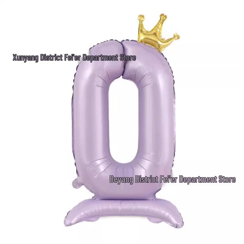 42-Inch Matte Purple Crown-Shaped Aluminum Foil Balloon for Kids First Birthday Party
42-Inch Matte Purple Crown-Shaped Aluminum Foil Balloon for Kids First Birthday Party