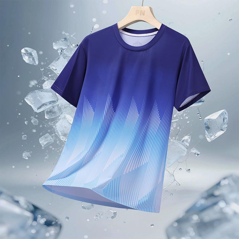 Quick-drying Short-sleeved Sports And Fitness T-shirt M синій
Quick-drying Short-sleeved Sports And Fitness T-shirt M синій