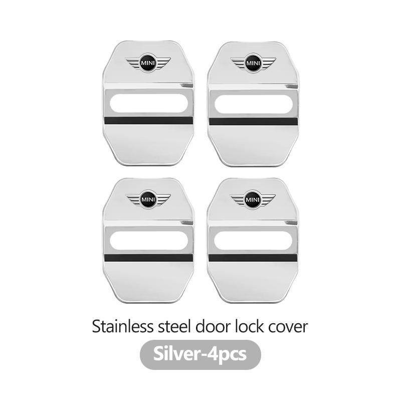 4Pcs Zinc Alloy Car Door Lock Buckle Protective Covers For MINI Cooper R60 R56 F56 F55 F57 F60 Countryman Convertible
4Pcs Zinc Alloy Car Door Lock Buckle Protective Covers For MINI Cooper R60 R56 F56 F55 F57 F60 Countryman Convertible