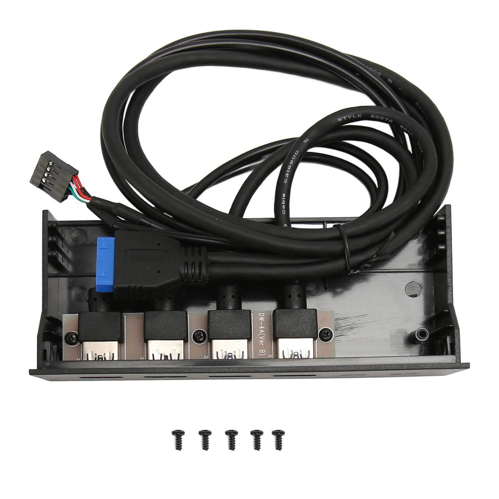 Передня панель USB 2 USB 2.0 2 USB 3.0 Високошвидкісна передача 5,25-дюймова плата розширення комп ютера 4 порти
Передня панель USB 2 USB 2.0 2 USB 3.0 Високошвидкісна передача 5,25-дюймова плата розширення комп ютера 4 порти