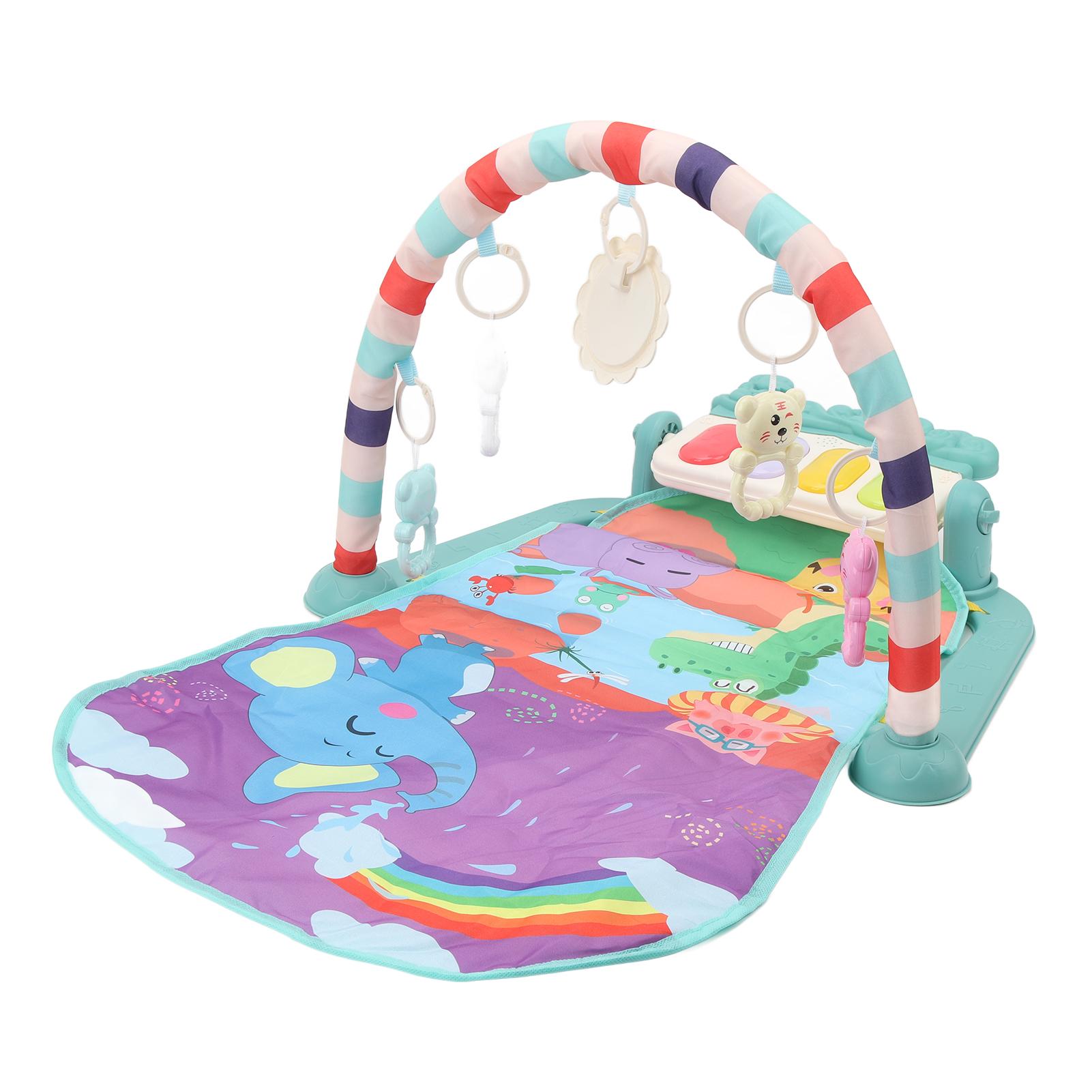 Baby Kick Piano Soft 5 Pendant Toys Portable Musical Infant Play Gym Mat with Light for 0 to 12
Baby Kick Piano Soft 5 Pendant Toys Portable Musical Infant Play Gym Mat with Light for 0 to 12