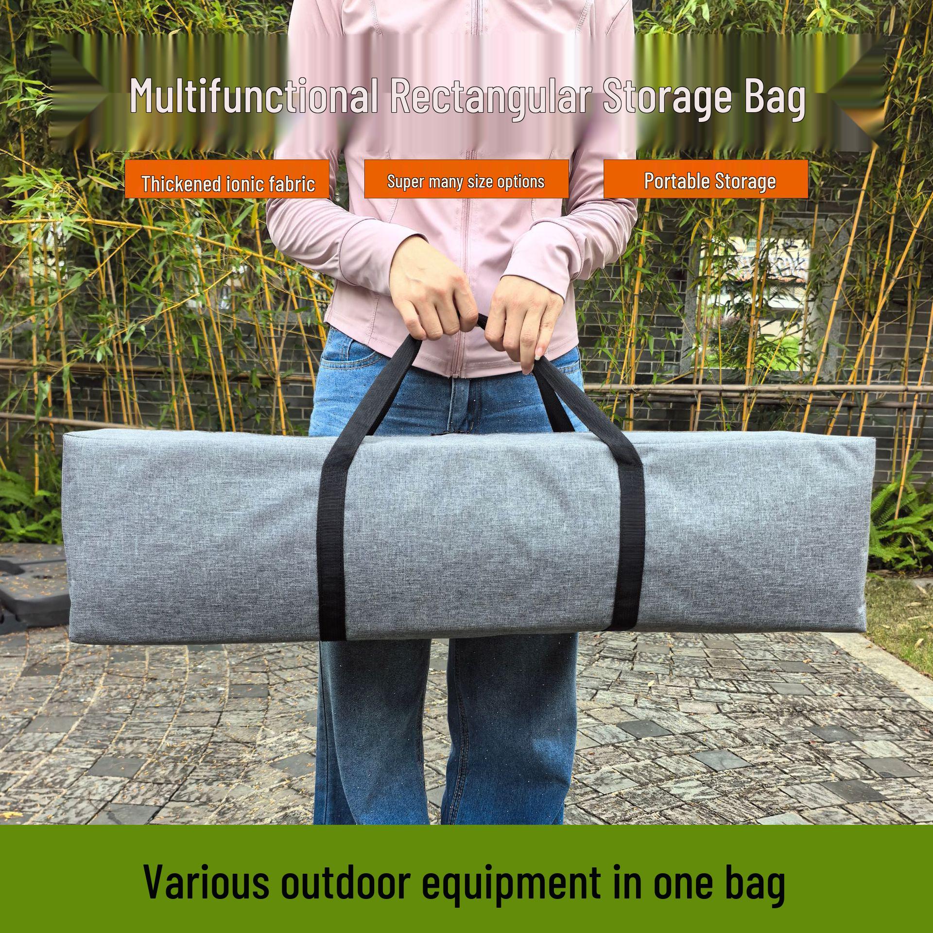 Cationic Outdoor Gear Storage Bag for Tent, Folding Table & Chair 65x15x15 cm серый
Cationic Outdoor Gear Storage Bag for Tent, Folding Table & Chair 65x15x15 cm серый