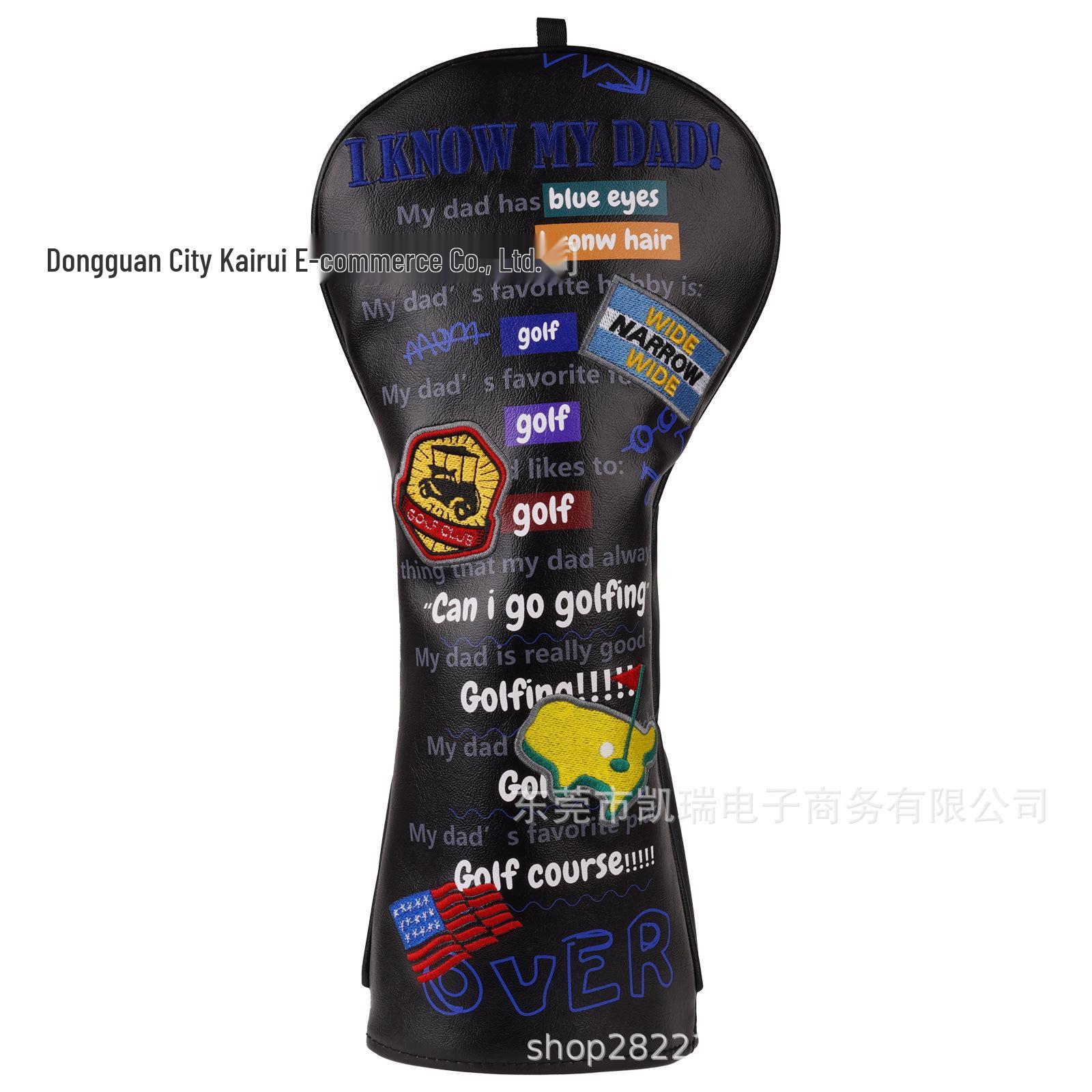 Embroidered Golf Club Head Covers for Drivers and Golf Hats
Embroidered Golf Club Head Covers for Drivers and Golf Hats
