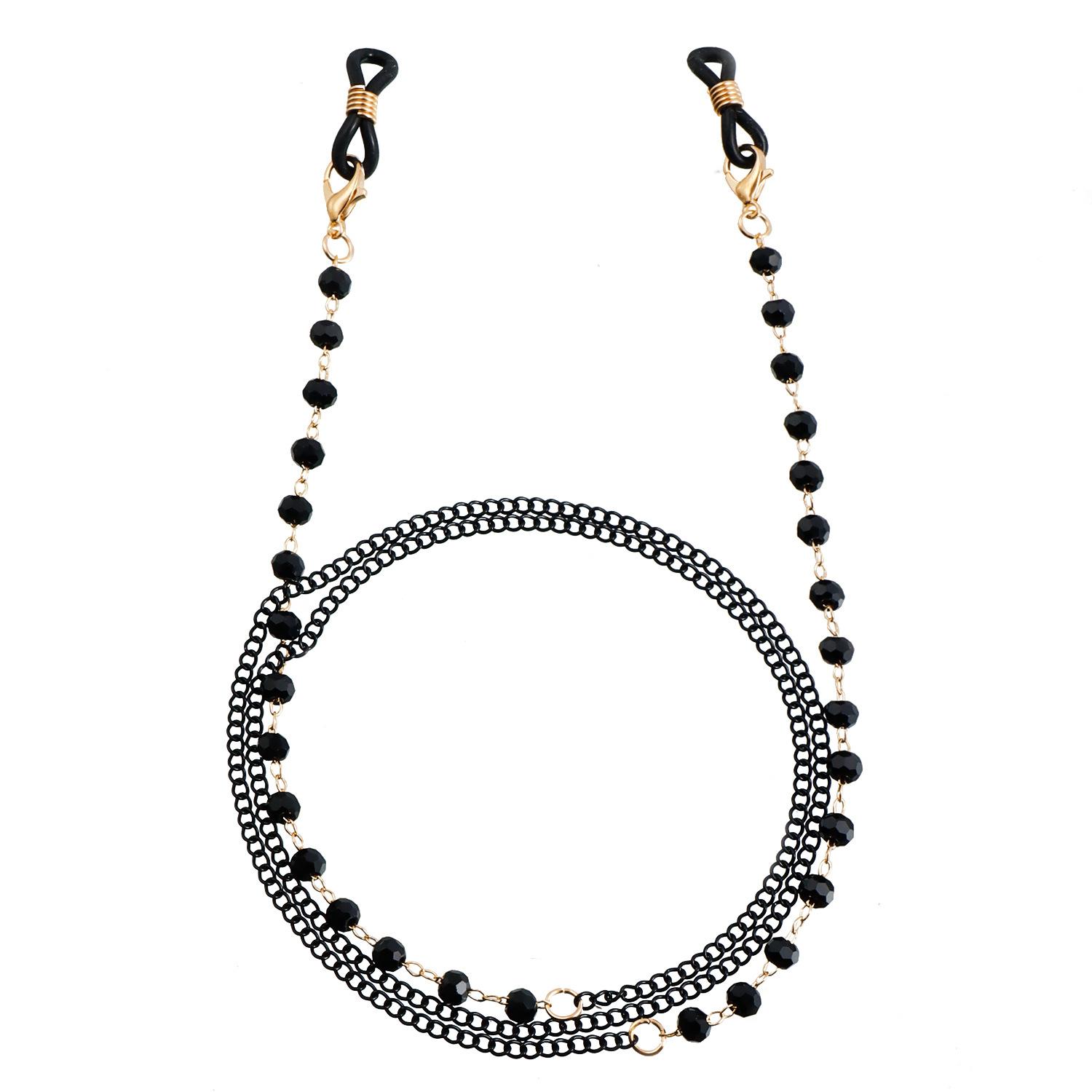 Металлическая цепочка для очков, цепочка для маски, простая высококачественная цепочка для очков, женские черные хрустальные очки на шею, аксессуары
Металлическая цепочка для очков, цепочка для маски, простая высококачественная цепочка для очков, женские черные хрустальные очки на шею, аксессуары