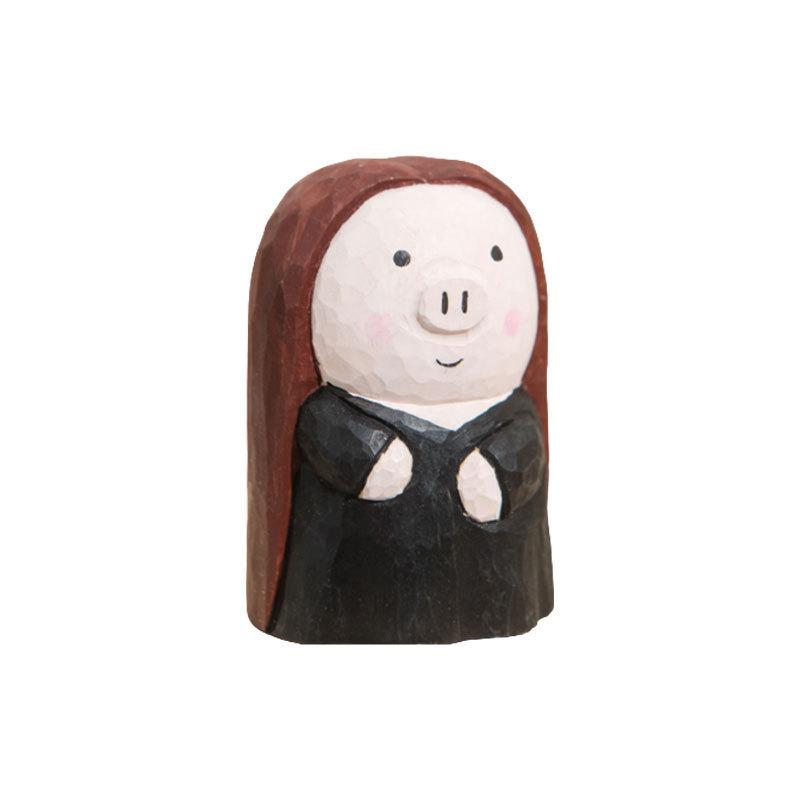 Wooden Caricature Animal Figurine Handmade Gift For Kids And Friends чёрный
Wooden Caricature Animal Figurine Handmade Gift For Kids And Friends чёрный