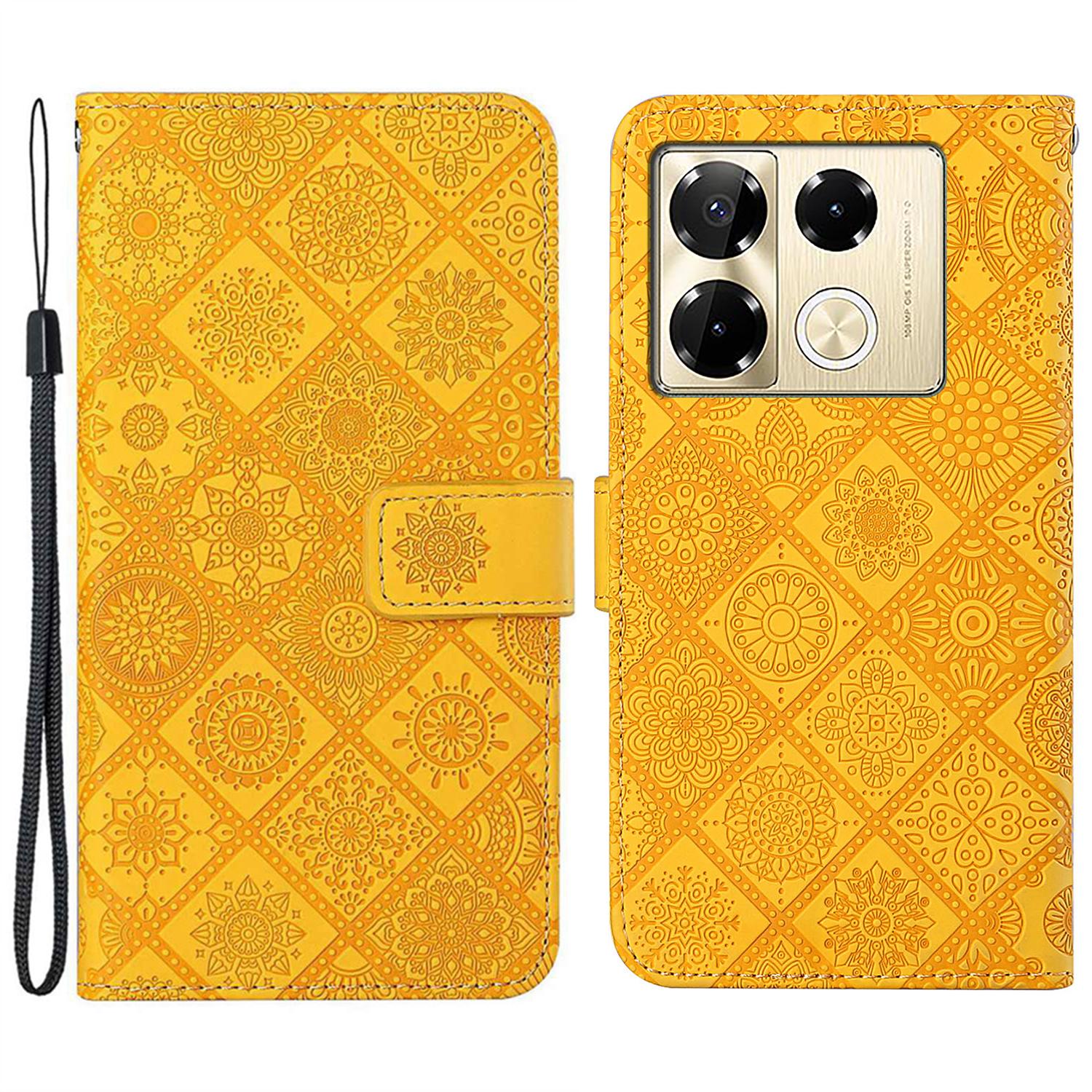 For Infinix Note 40 Pro 4G/5G/40 Pro+ Case Leather Case Ethnic Style Wallet Phone Cover with Strap E
For Infinix Note 40 Pro 4G/5G/40 Pro+ Case Leather Case Ethnic Style Wallet Phone Cover with Strap E