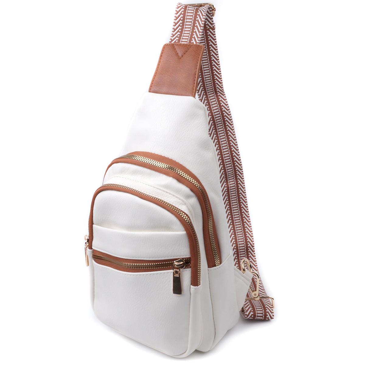 Stylish women s bag with one shoulder strap made of eco-leather VINTAGE Bag 22757 White
Stylish women s bag with one shoulder strap made of eco-leather VINTAGE Bag 22757 White