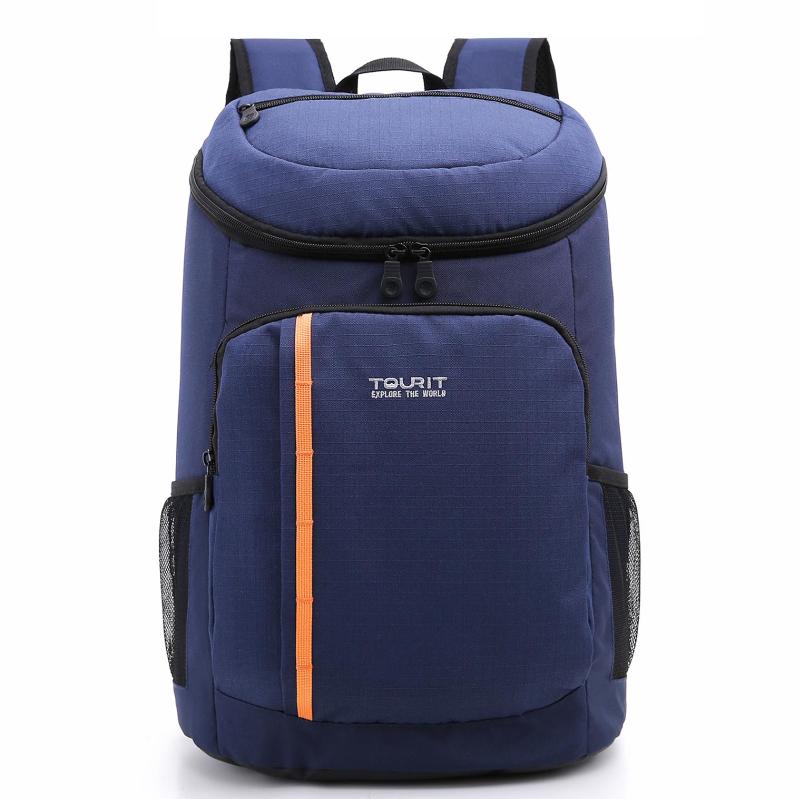 TOURIT 30 Liters Thermal Backpack for Beer Lightweight Waterproof Large Fresh Keeping Insulated Bag Cooler Backpack beach bag L33 W19 H43 CM синій
TOURIT 30 Liters Thermal Backpack for Beer Lightweight Waterproof Large Fresh Keeping Insulated Bag Cooler Backpack beach bag L33 W19 H43 CM синій