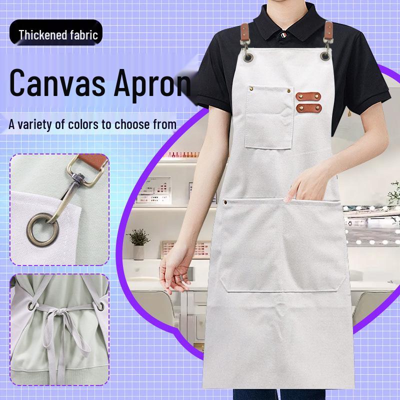 Breathable Waterproof Canvas Apron for Eyelash Extensions and Manicures темно-синього кольору
Breathable Waterproof Canvas Apron for Eyelash Extensions and Manicures темно-синього кольору