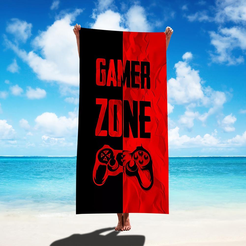 Gamer Zone Beach Towel, Sand-Proof Lightweight Absorbent for Swimming Gym Camping Yoga Travel W40*H60(CM)
Gamer Zone Beach Towel, Sand-Proof Lightweight Absorbent for Swimming Gym Camping Yoga Travel W40*H60(CM)