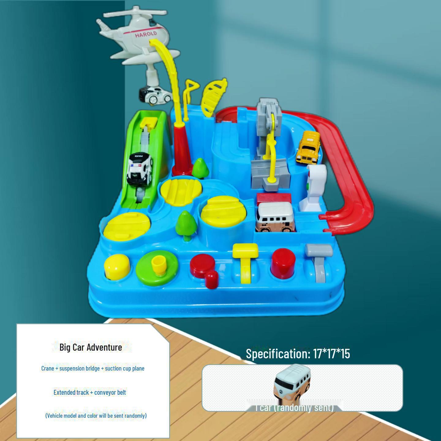 Трек для игрушечных машинок: Детский развивающий набор для мальчиков - идеальный подарок на день рождения
Трек для игрушечных машинок: Детский развивающий набор для мальчиков - идеальный подарок на день рождения