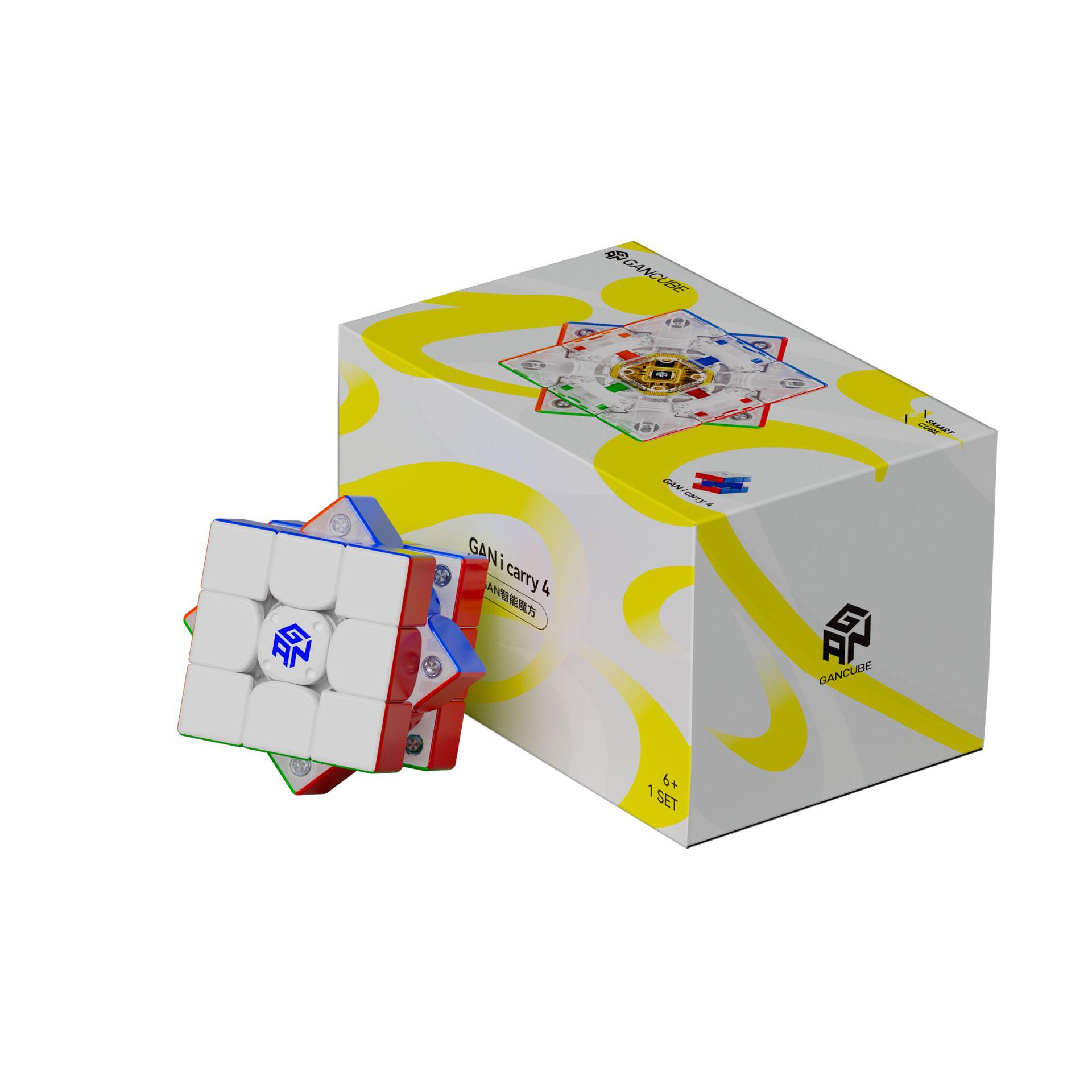 GAN iCarry4 Smart AI 3x3 Magnetic Bluetooth-Connected Rubik s Cube - Educational Toy
GAN iCarry4 Smart AI 3x3 Magnetic Bluetooth-Connected Rubik s Cube - Educational Toy