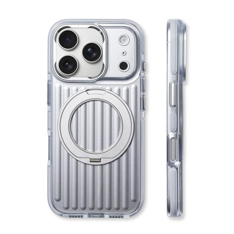 360° Rotating Magnetic Bracket Corrugated Phone Case For iPhone 17Pro 16 17 Pro Max For Magsafe Shockproof Stand Holder Cover For iphone 17Pro Max
360° Rotating Magnetic Bracket Corrugated Phone Case For iPhone 17Pro 16 17 Pro Max For Magsafe Shockproof Stand Holder Cover For iphone 17Pro Max