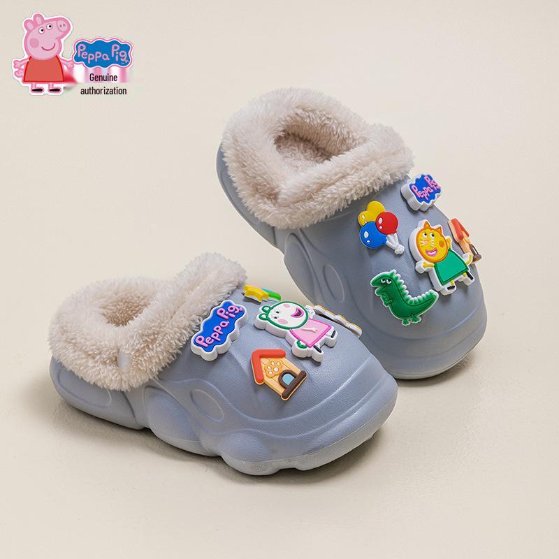 Children s Cotton EVA Slippers with Removable Fur Lining - Non-slip, Warm, Plus Velvet, Home Use for Boys and Girls Size 22-23 (Internal length 13-13.5 cm) сірий колір/синій
Children s Cotton EVA Slippers with Removable Fur Lining - Non-slip, Warm, Plus Velvet, Home Use for Boys and Girls Size 22-23 (Internal length 13-13.5 cm) сірий колір/синій